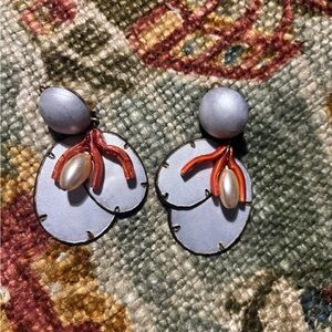 Cilea Paris vintage clip earrings